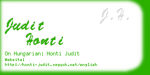 judit honti business card